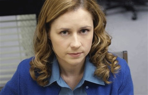 Pam Beesly from the TV show The Office